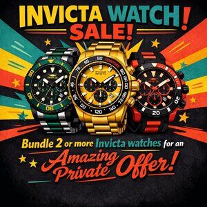 Invicta Watch Bundle Sale!